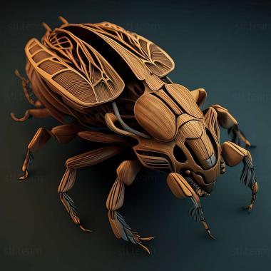 3D model Formica obscuriventris (STL)